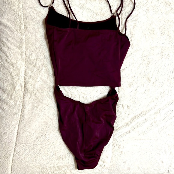 Anne Klein mono bikini, size 10 - Picture 2 of 5